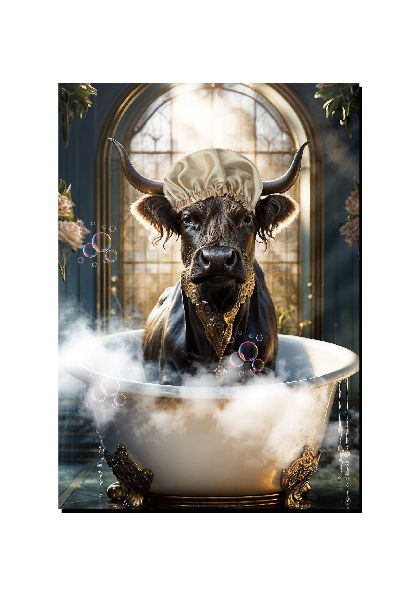 Blesbuck Wearing Sunglasses art print