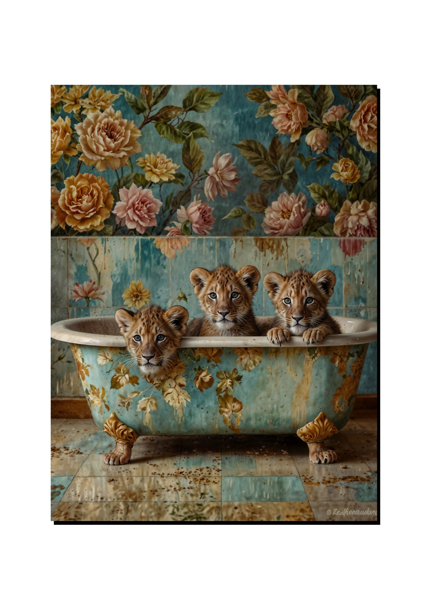 Thomson's Gazelle Wearing a Bow Tie art print