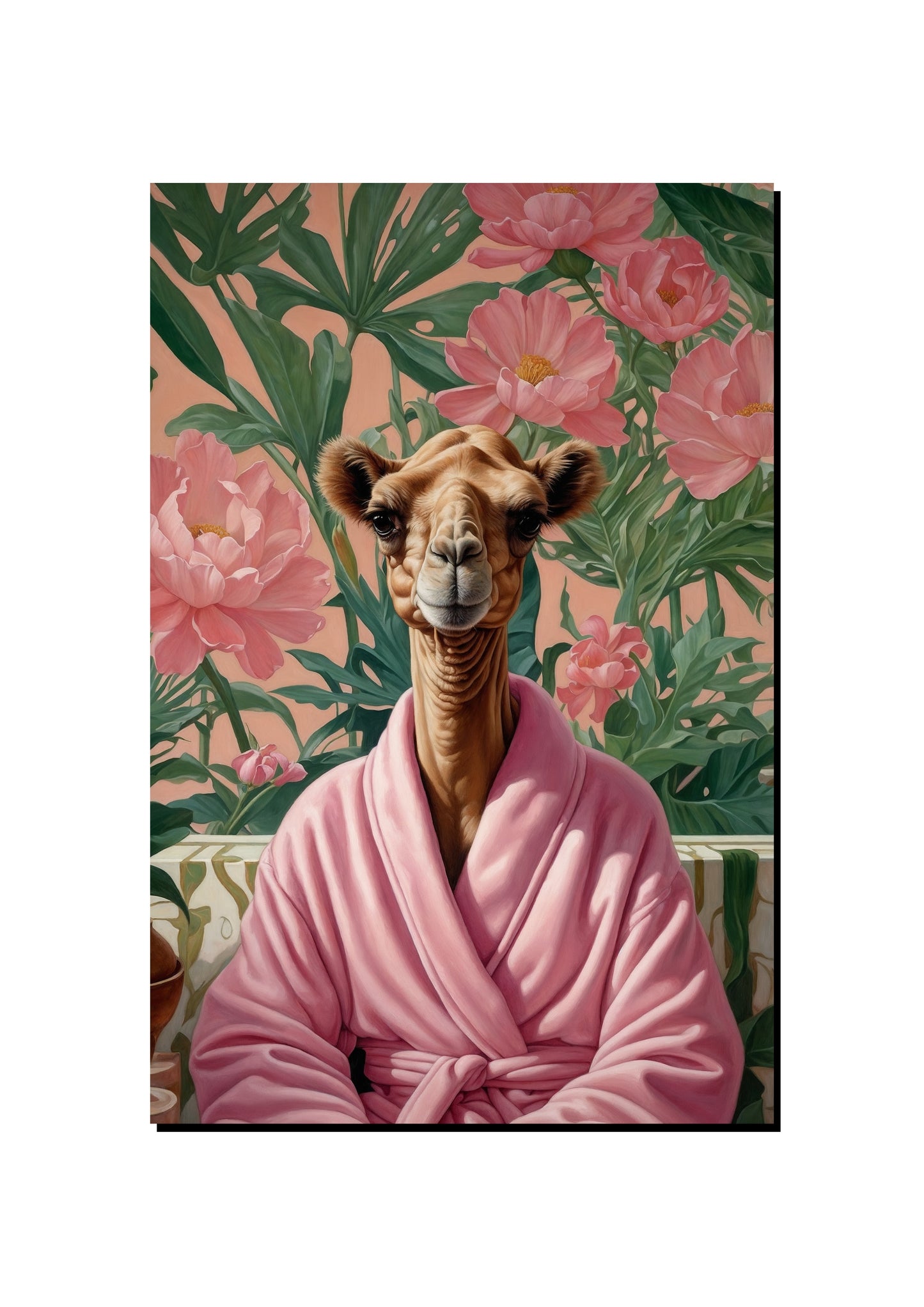 Elk Juggling Cupcakes art print