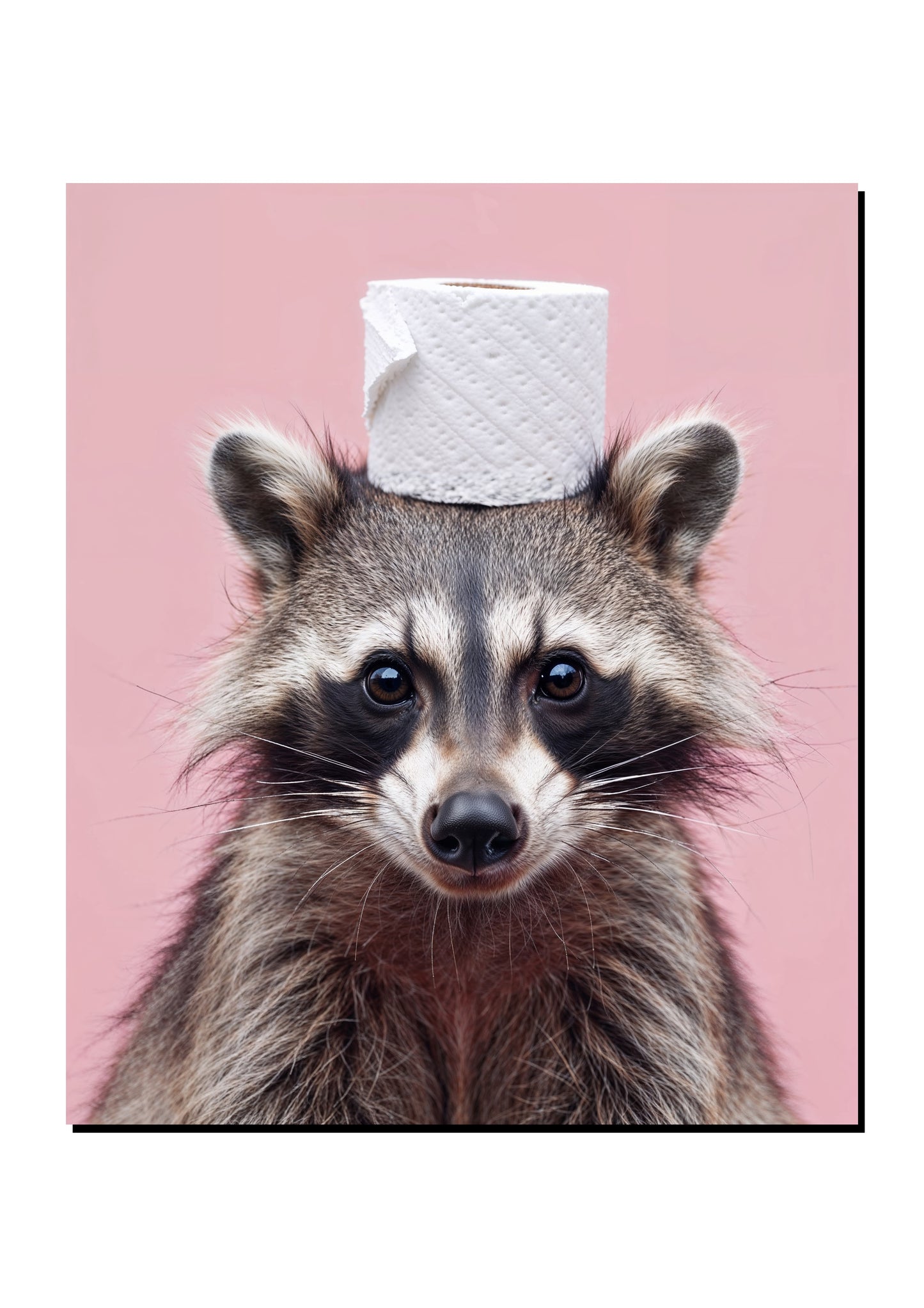 Pygmy Hippo Reading a Romance Novel art print