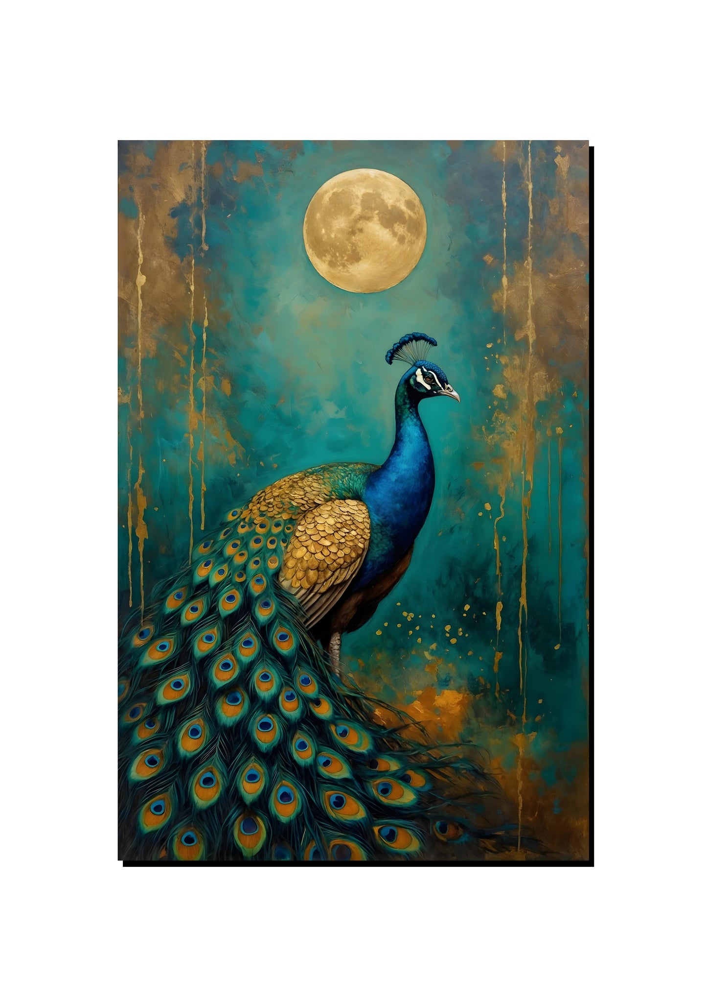 Peacock Wall Art Print art print