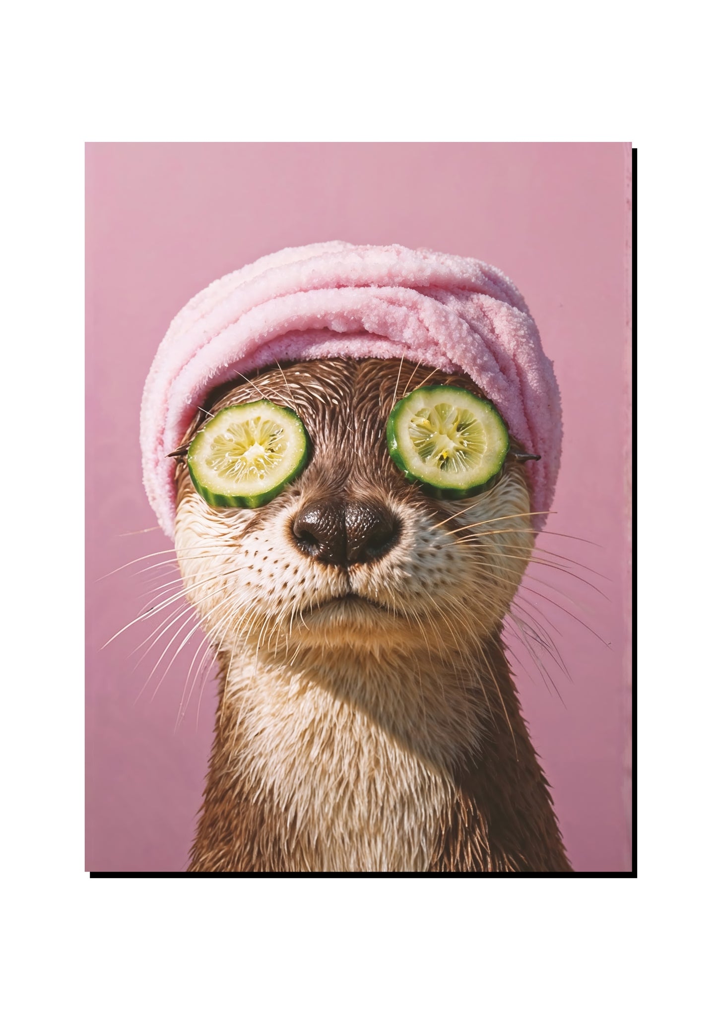 Kinkajou Reading a Romance Novel art print