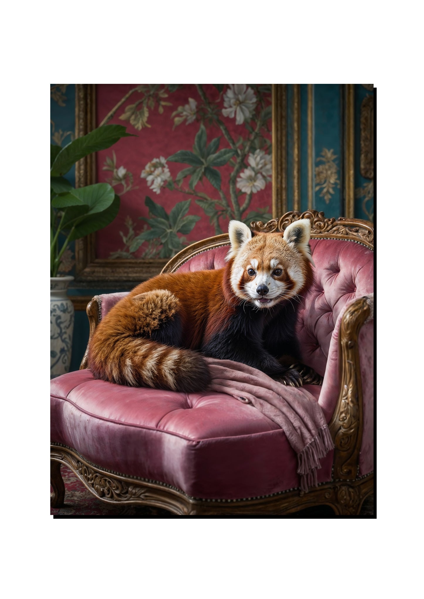 Numbat Reading a Romance Novel art print