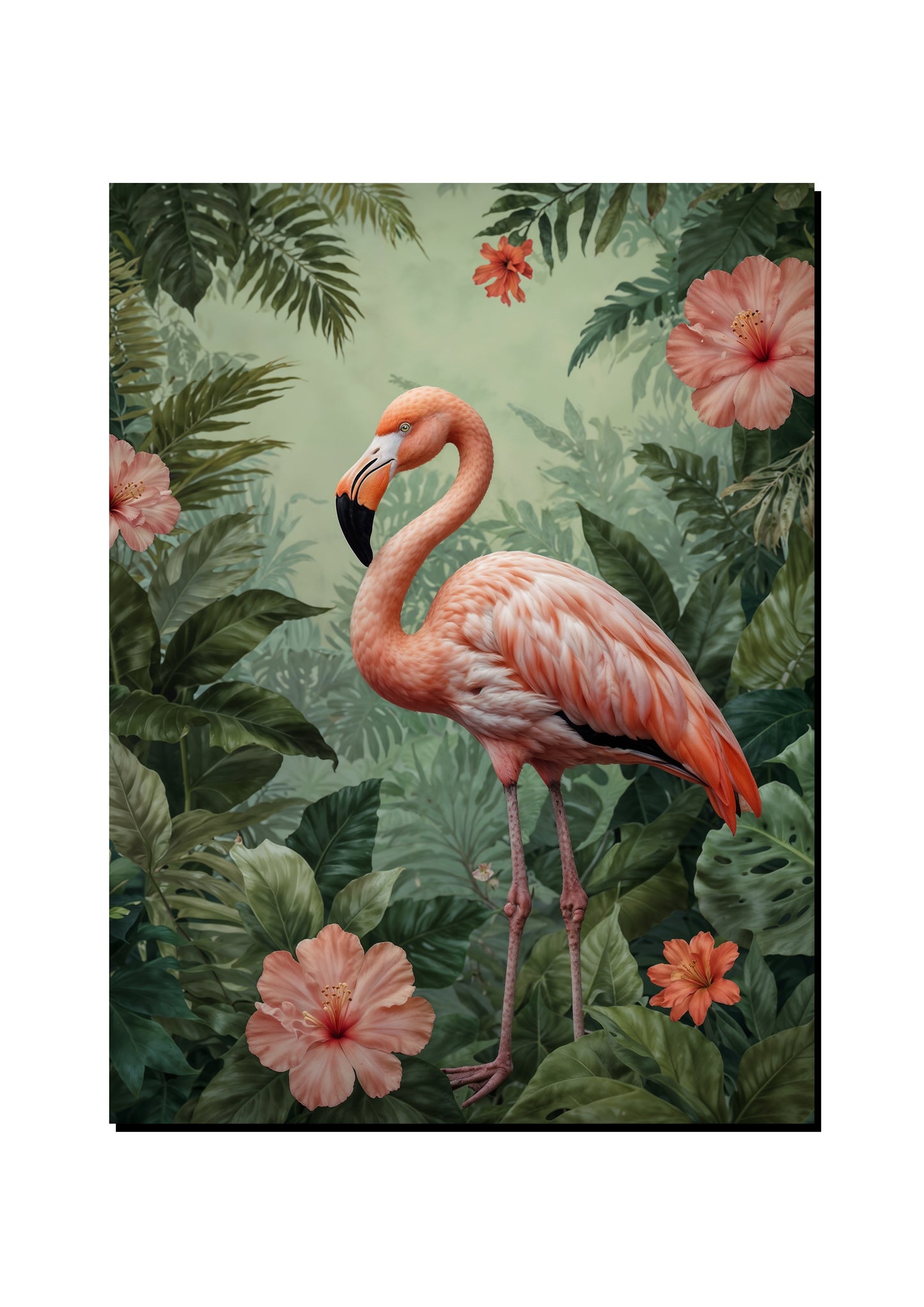 Hartebeest Wearing a Bow Tie art print