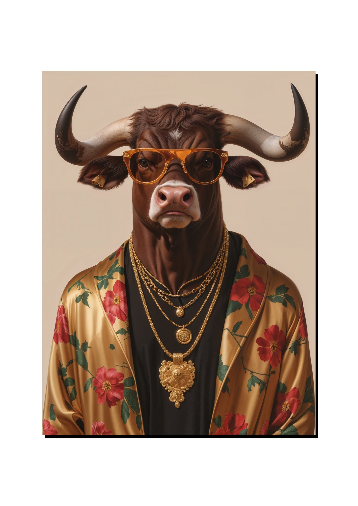 Oribi Reading a Romance Novel art print