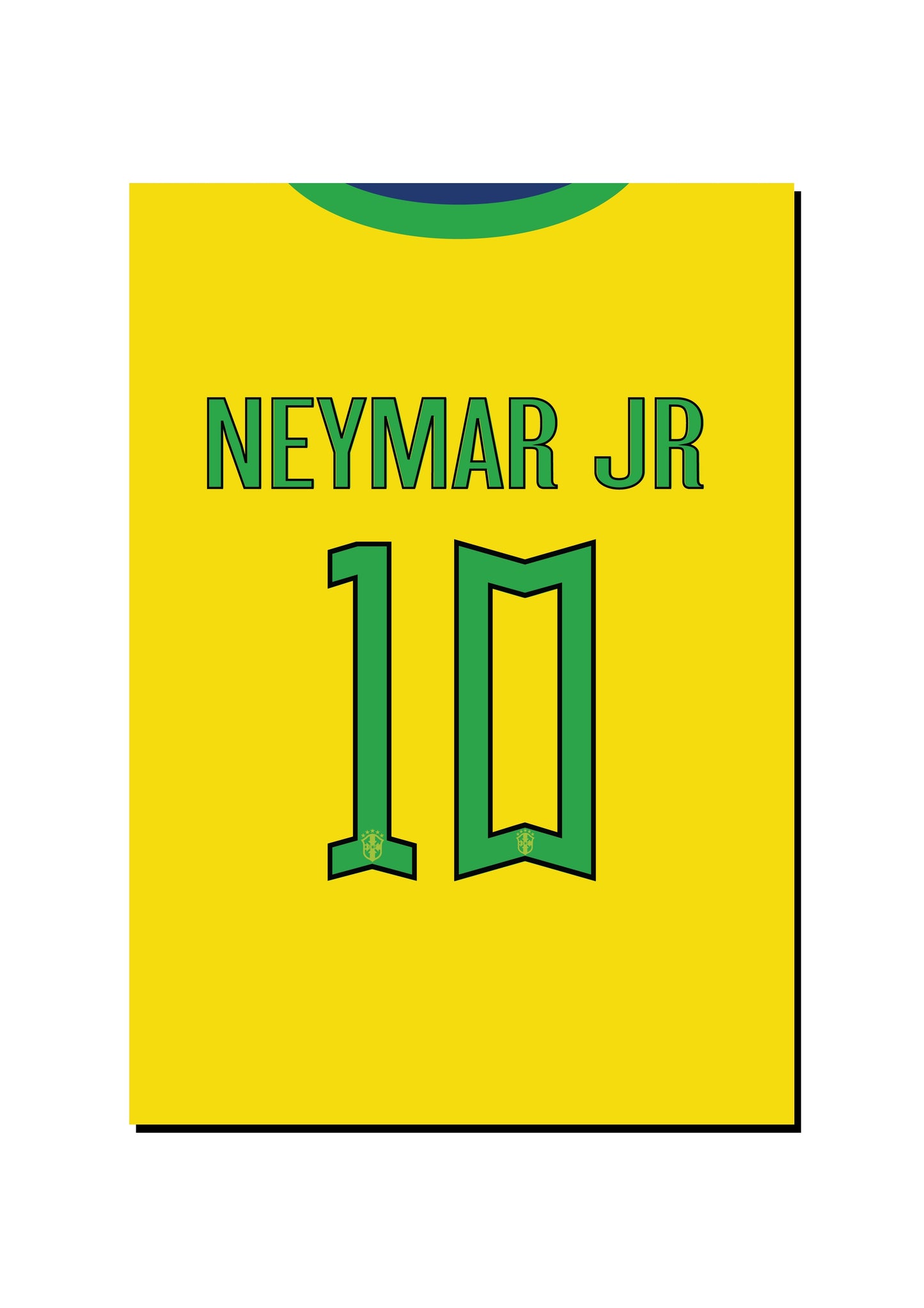 Neymar Kit Illustration art print
