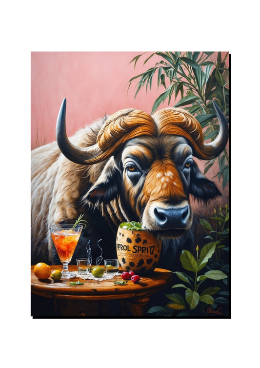 Grant's Gazelle Reading a Romance Novel art print