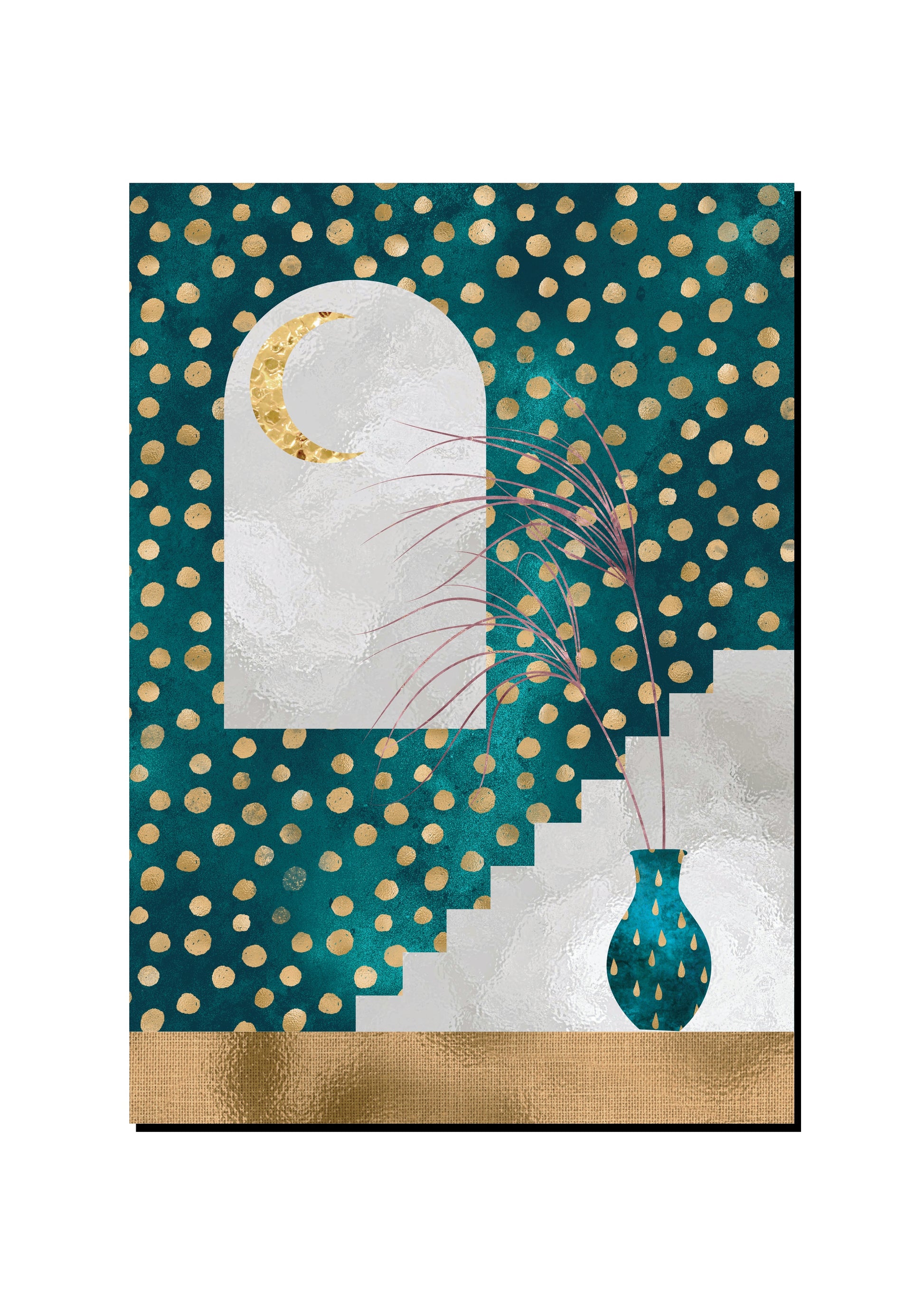 Narwhal Blowing Bubbles art print