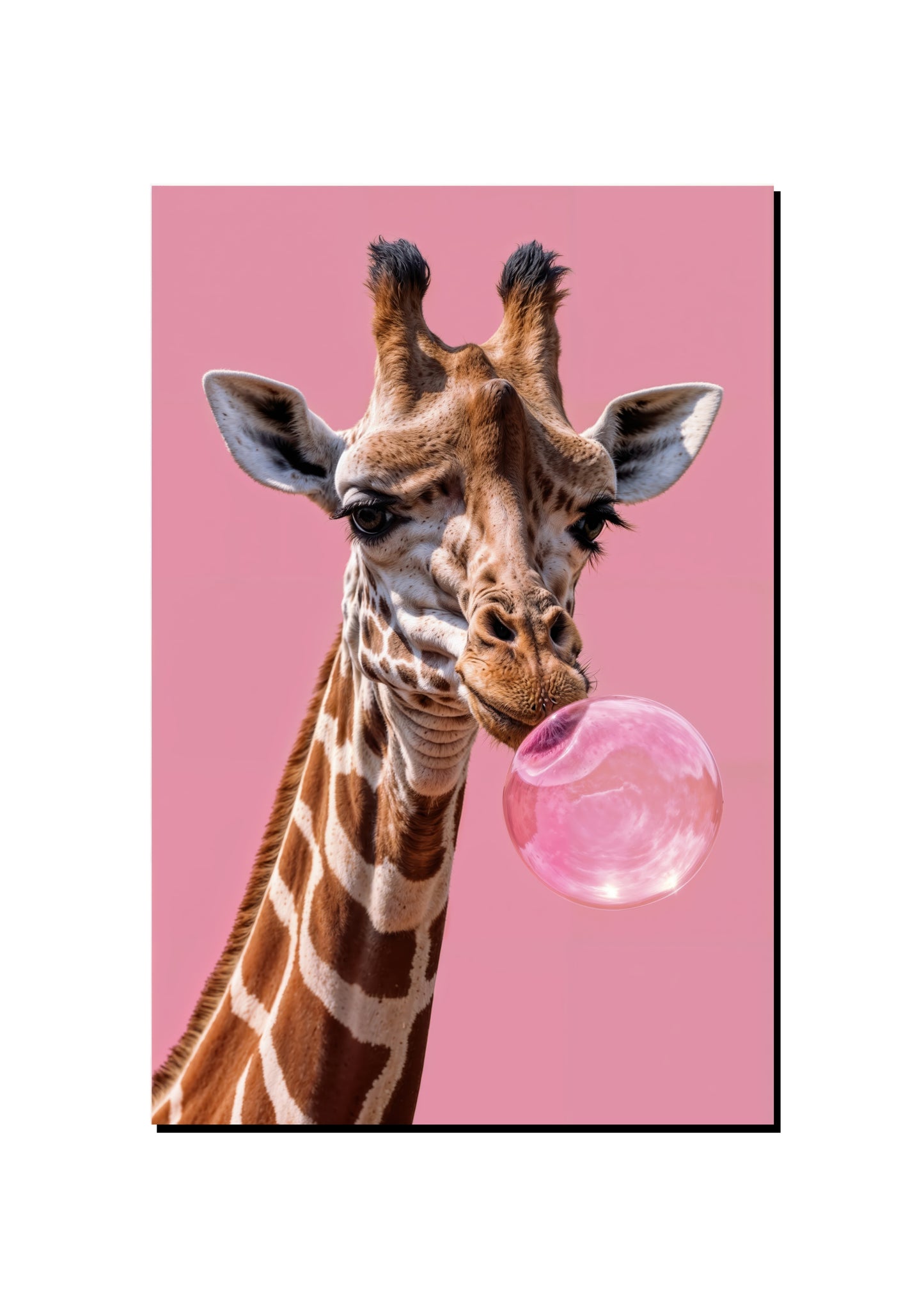 Capuchin Wearing a Bow Tie art print