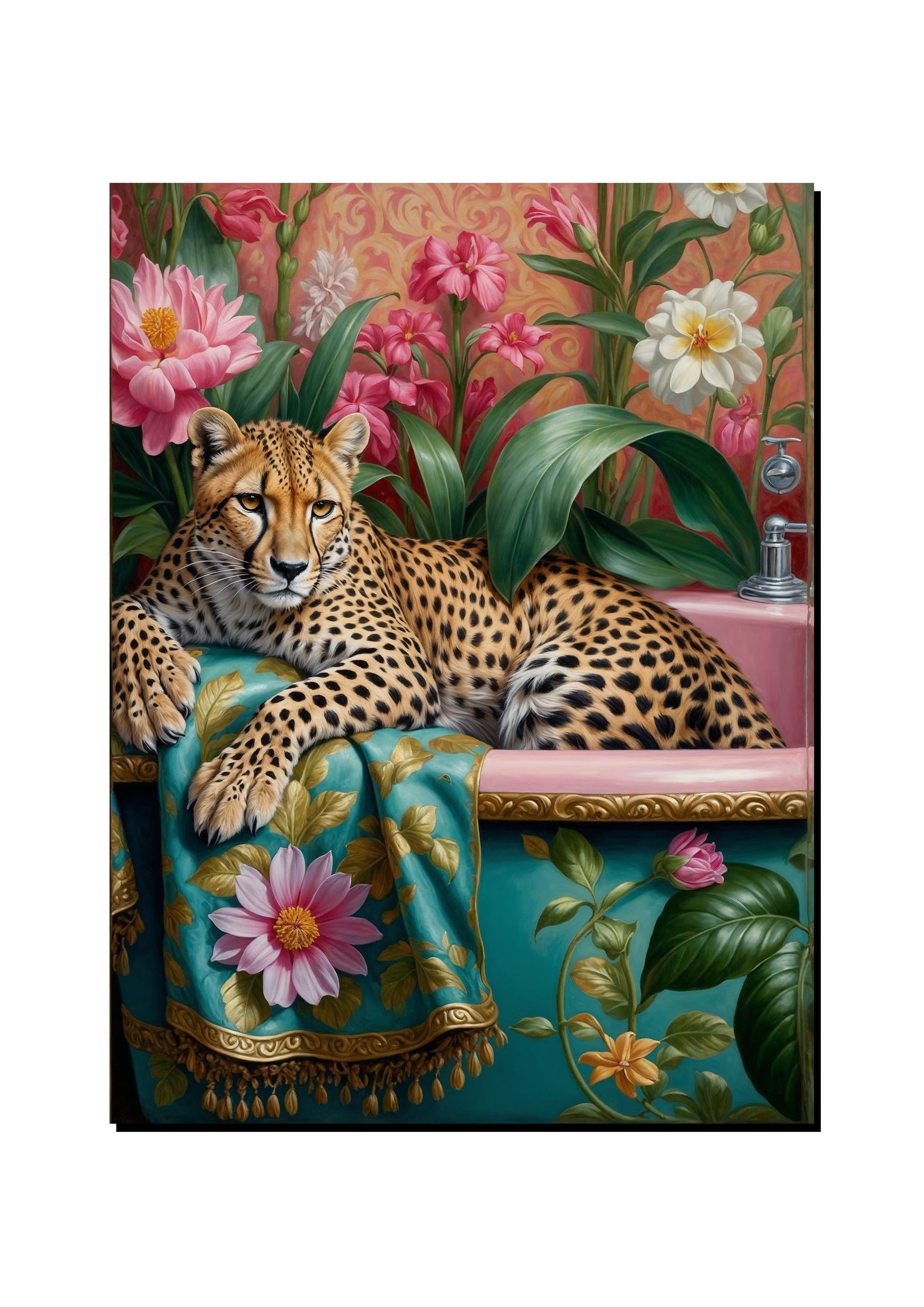 Luxury Leopard Wall Art art print