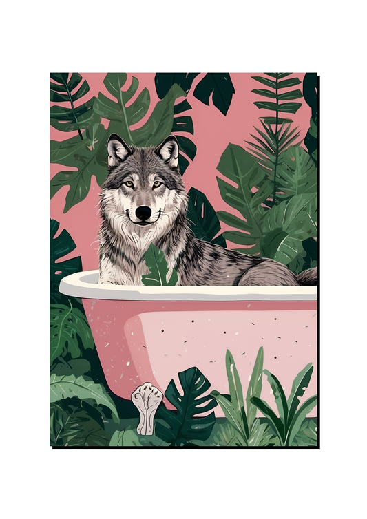 Gibbon Wearing a Bow Tie art print