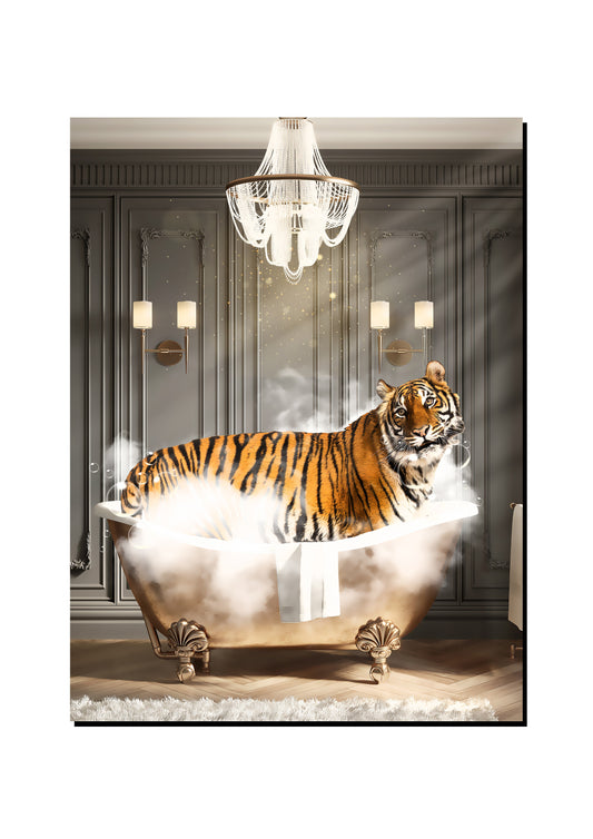 Waterbuck Carrying a Balloon art print