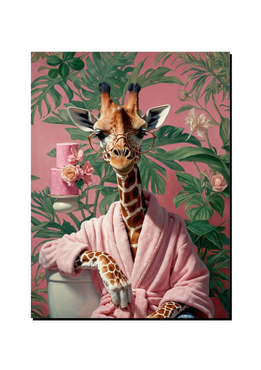 Impala Juggling Cupcakes art print