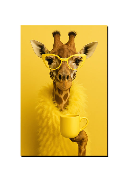 Giraffe Wall Art art print