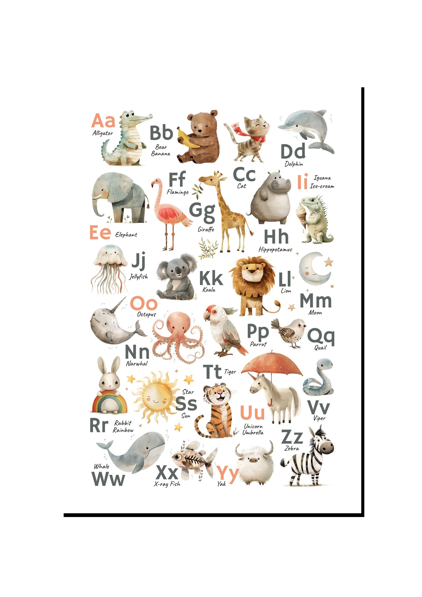 Capybara Blowing Bubbles art print