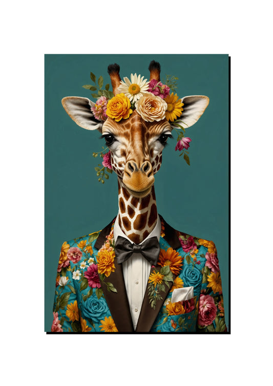 Giraffe Wall Art art print