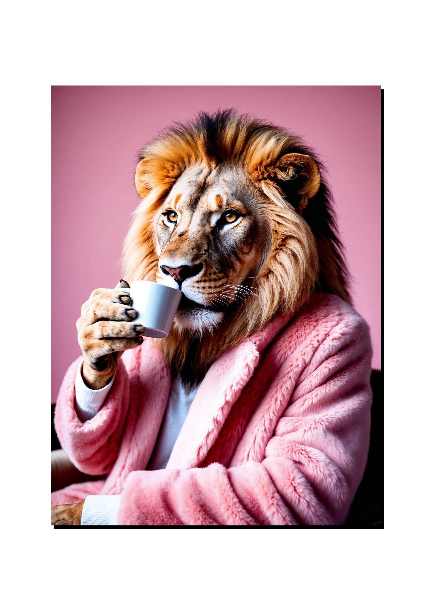Eland Juggling Cupcakes art print