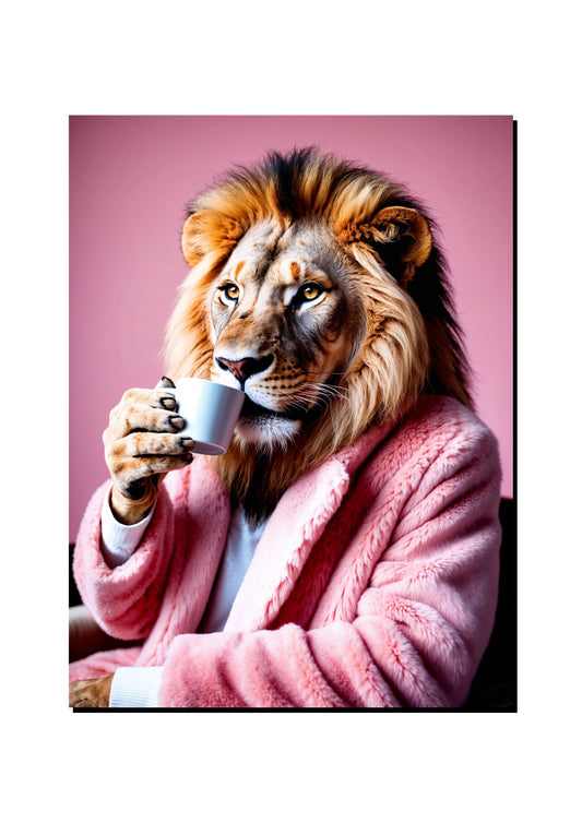 Eland Juggling Cupcakes art print