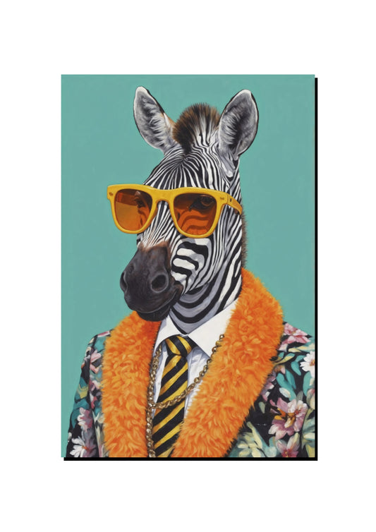 Caracal Juggling Cupcakes art print