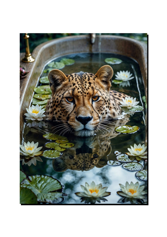 Nyala Reading a Romance Novel art print