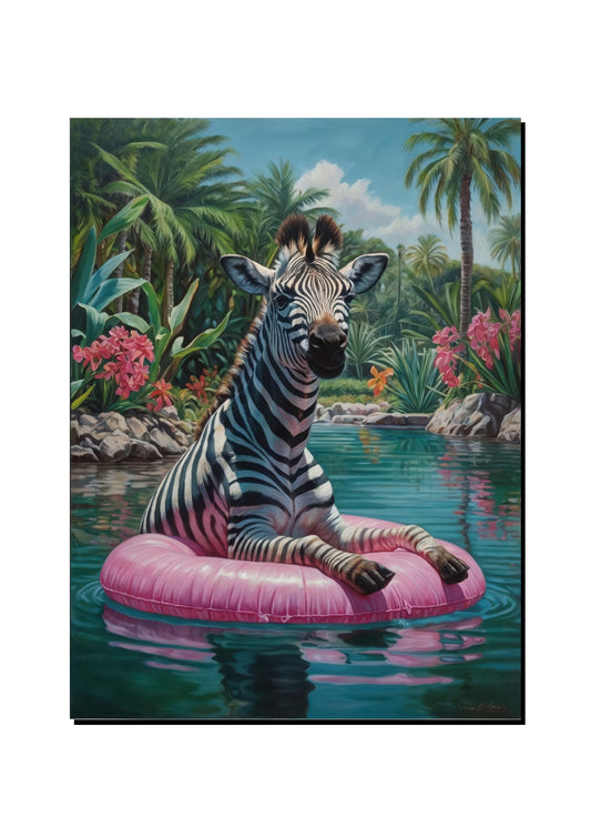 Fox Reading a Romance Novel art print