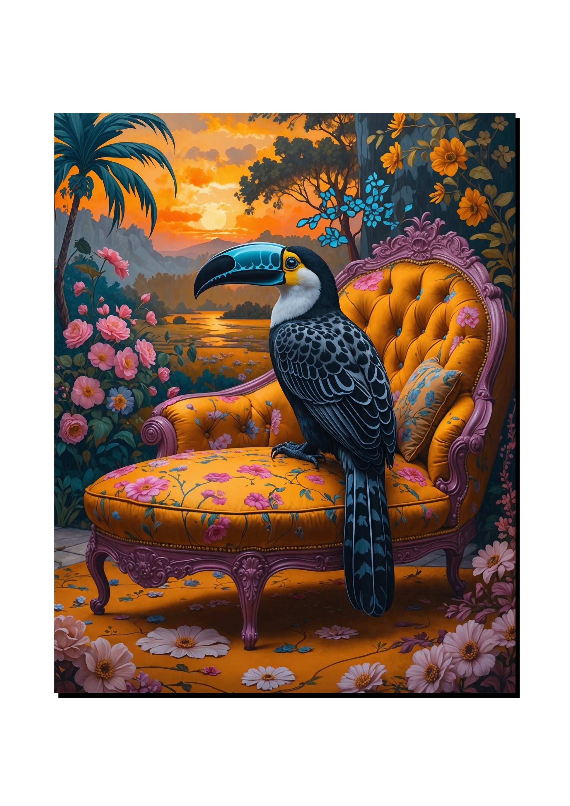 Toucan Wall Art art print