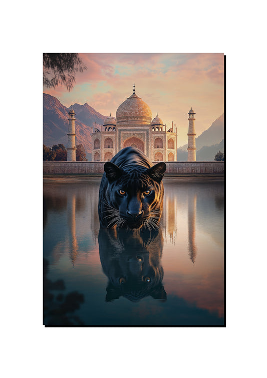 Pangolin Wearing a Crown art print