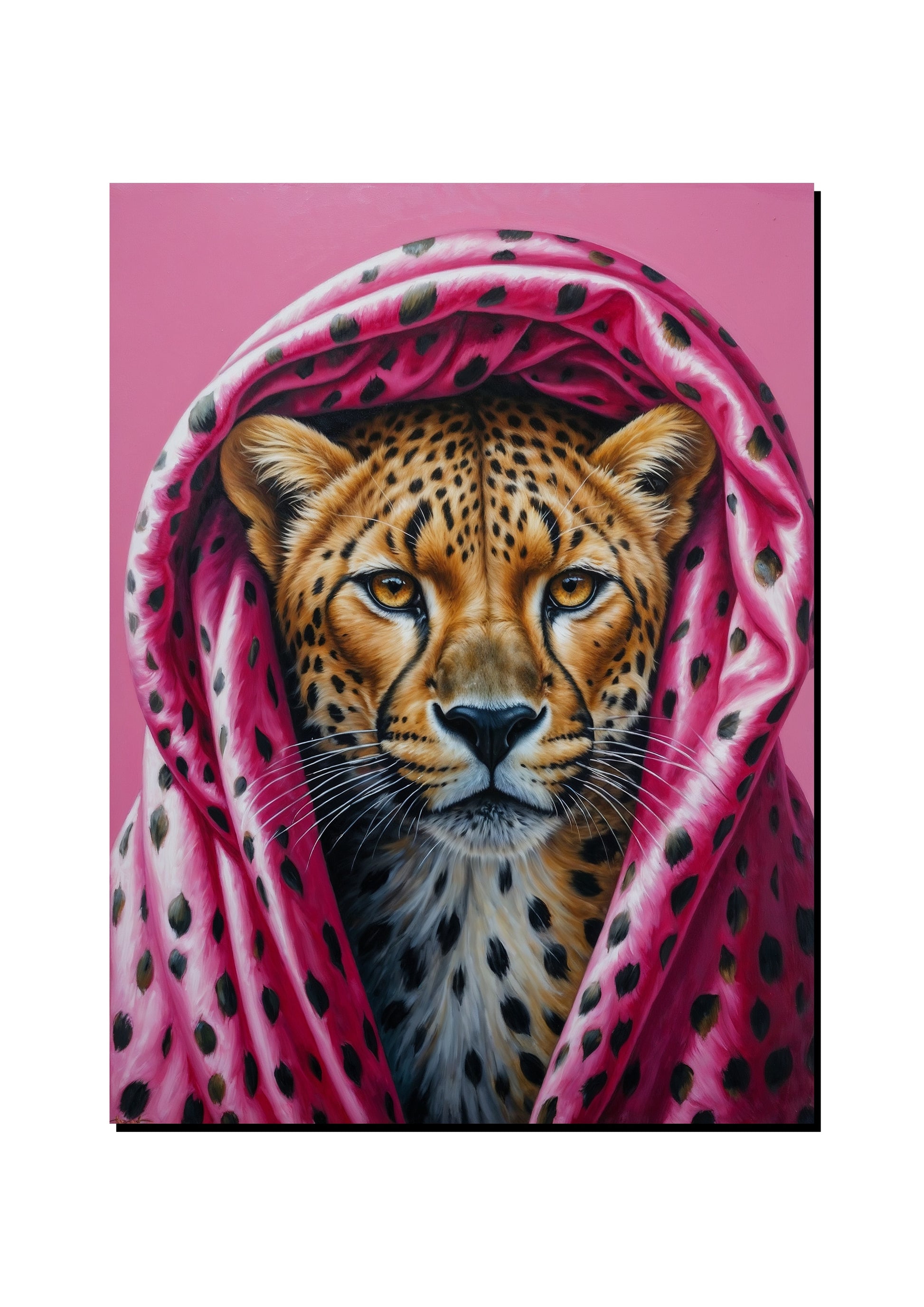 Impala Reading a Romance Novel art print