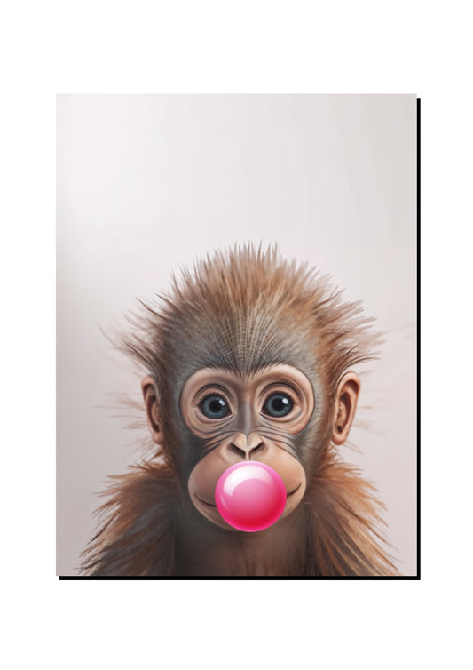 Meerkat Juggling Cupcakes art print