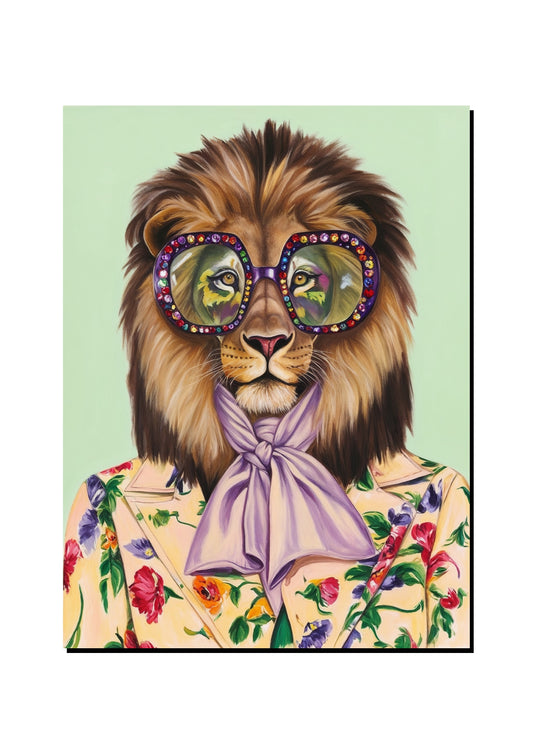 Klipspringer Reading a Romance Novel art print