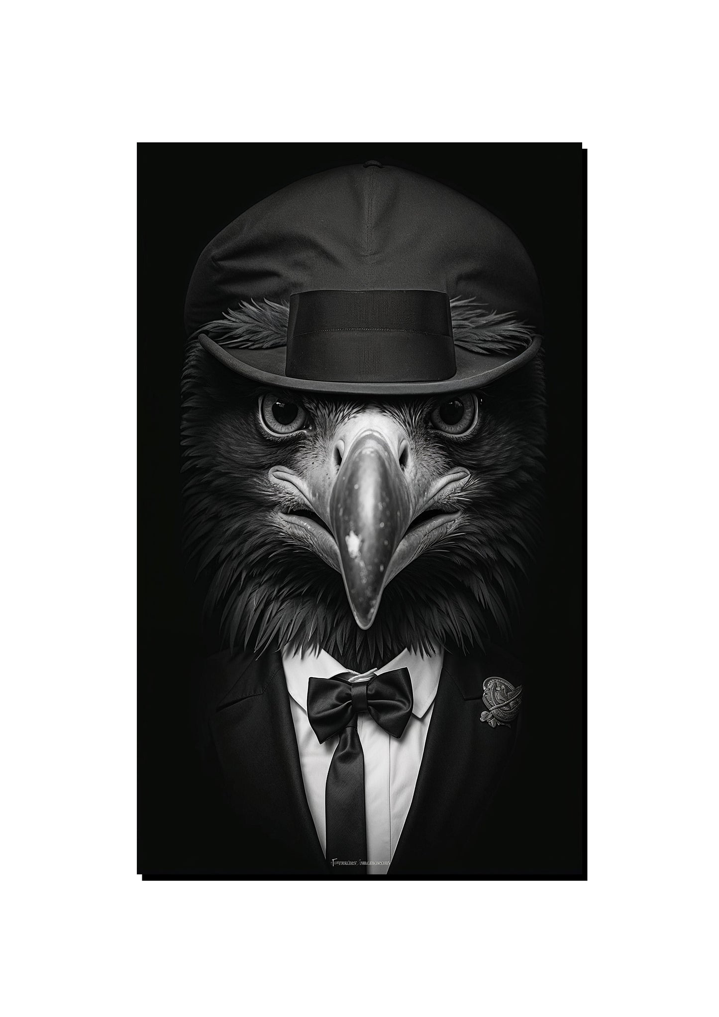 Kookaburra Reading a Romance Novel art print