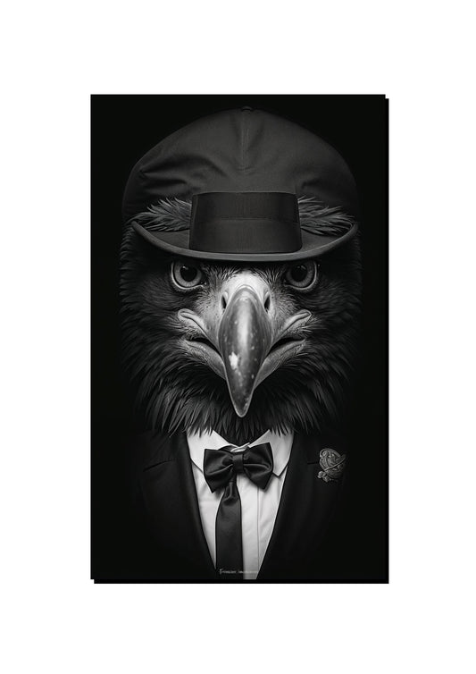 Kookaburra Reading a Romance Novel art print
